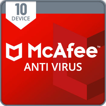 McAfee Gift Card 10 Device