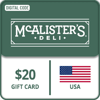 Mcalister_s Deli Gift Card USA 20 USD