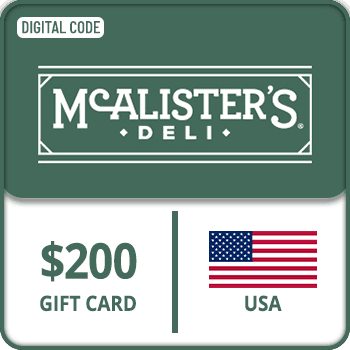 Mcalister_s Deli Gift Card USA 200 USD