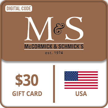 McCormick and Schmick Gift Card USA $ 30