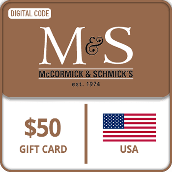 McCormick and Schmick Gift Card USA $ 50