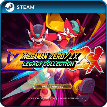 Mega Man Zero ZX Legacy Collection PC Steam Game Key DLC (Global)