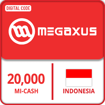 Megaxus Gift Card INDONESIA MI CASH 20000