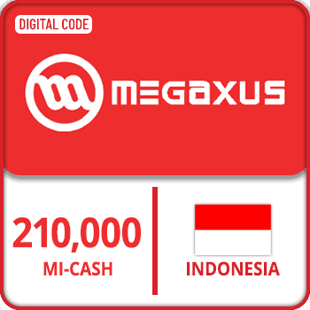 Megaxus Gift Card INDONESIA MI CASH 210000