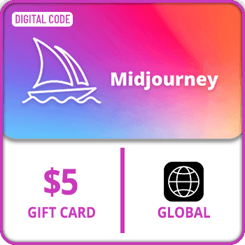Midjourney Gift Card Global $5 by Rewarble