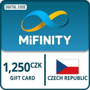 Rewarble MiFinity CZECH Gift Card REPUBLIC 1250