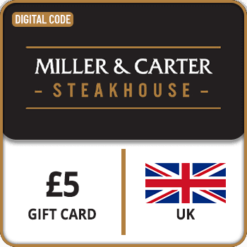 Miller & Carter Steakhouse Gift Card UK 5 GBP