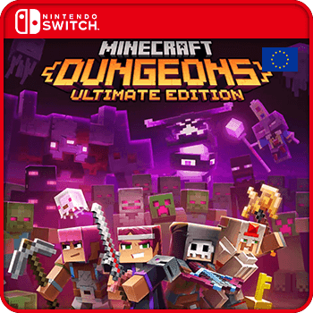 Minecraft Dungeons Ultimate Edition Switch Game Key (Europe & UK)