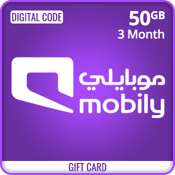 Mobily Data Recharge - 50GB - 3 Months