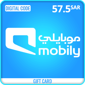 Mobily Gift Card KSA 57.5 SAR