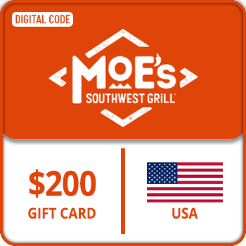 Moe_s Southwest Grill Gift Card USA 200 USD