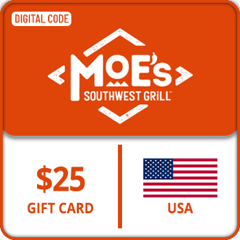 Moe_s Southwest Grill Gift Card USA 25 USD