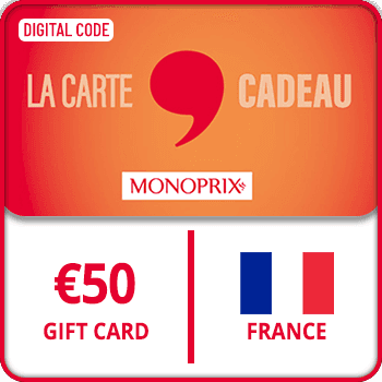 MONOPRIX Gift Card FRANCE 50 EUR