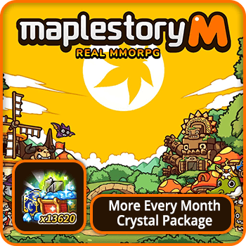 MapleStory M More Every Month Crystal Package