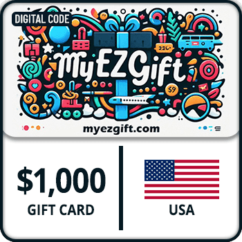 MyEZGift Gift Card USA 1000 USD