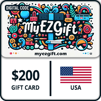 MyEZGift Gift Card USA 200 USD
