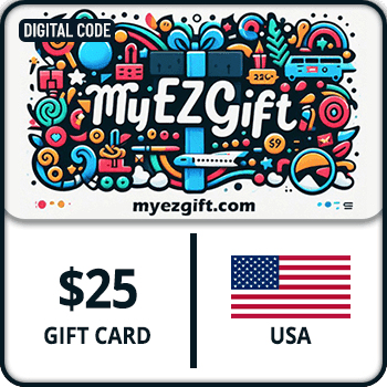 MyEZGift Gift Card USA 25 USD