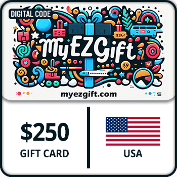 MyEZGift Gift Card USA 250 USD