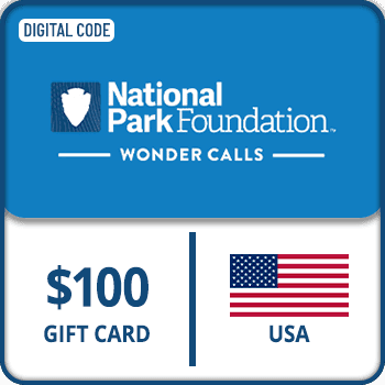National Park Foundation Gift Card USA 100 USD