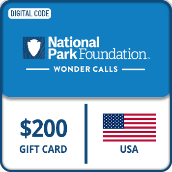 National Park Foundation Gift Card USA 200 USD