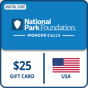 National Park Foundation Gift Card USA 25 USD