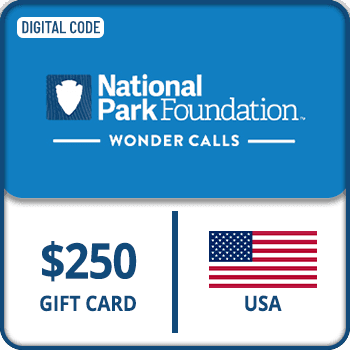 National Park Foundation Gift Card USA 250 USD