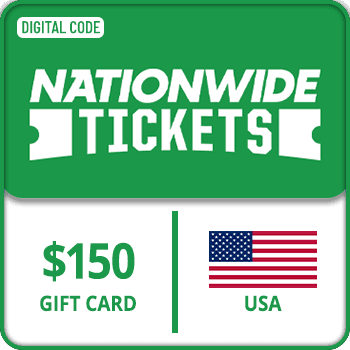 Nationwidetickets.com Gift Card USA 150 USD