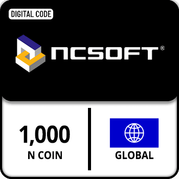 NCsoft Gift Card GLOBAL 1000 NCoin