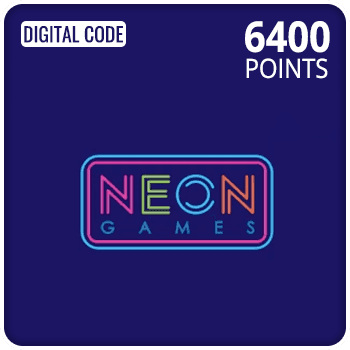 Neon Games Card 6400 Points
