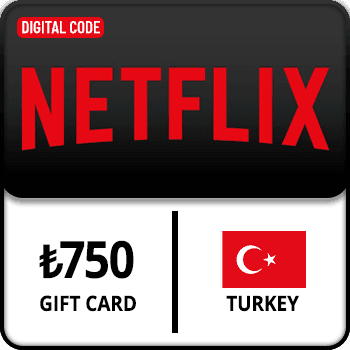 Netflix Gift Card Turkey ₺750