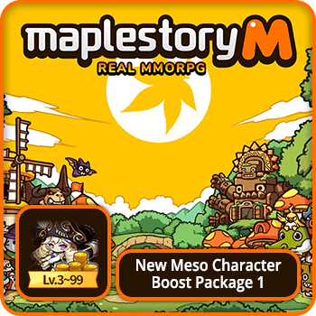 MapleStory M New Meso Character Boost Package 1