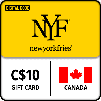 New York Fries Gift Card CANADA 10 CAD