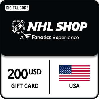 NHL Shop Gift Card USA $200