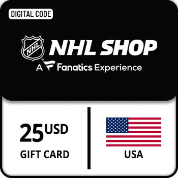 NHL Shop Gift Card USA $25