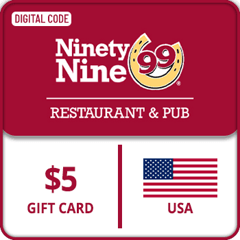 Ninety Nine Restaurant Gift Card USA 5 USD