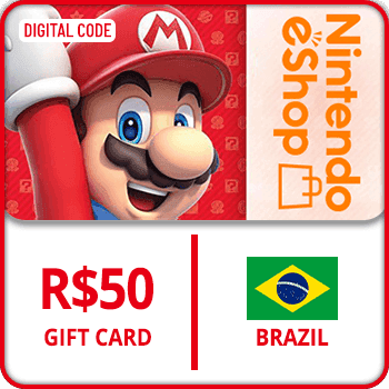 Nintendo eShop Gift Card Brazil R$50