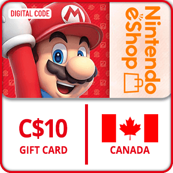 Nintendo eShop Gift Card Canada C$10