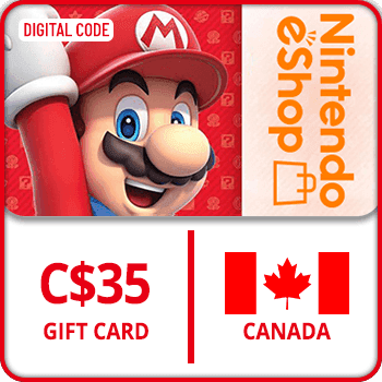 Nintendo eShop Gift Card Canada C$35