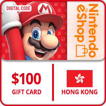 Nintendo eShop Gift Card Hong Kong $100
