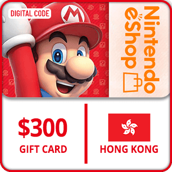Nintendo eShop Gift Card Hong Kong $300