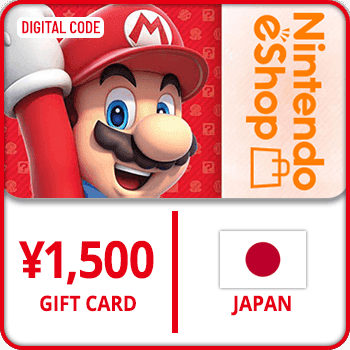 Nintendo eShop Gift Card Japan ¥1500