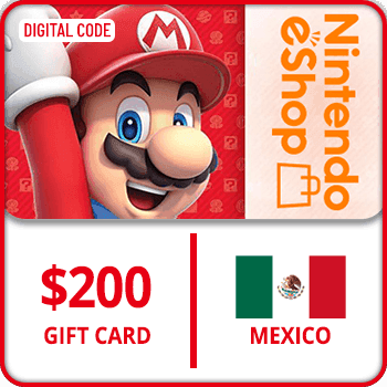 Nintendo eShop Gift Card Mexico $200