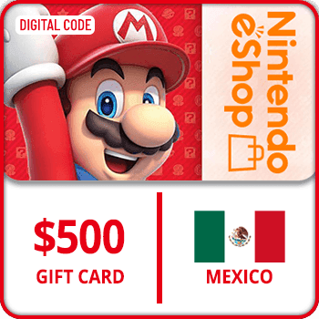 Nintendo eShop Gift Card Mexico $500