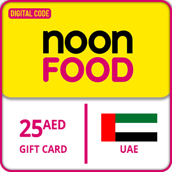Noon Food Gift Card UAE 25 AED