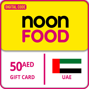 Noon Food Gift Card UAE 50 AED