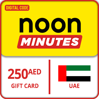 Noon Minutes Gift Card UAE 250 AED