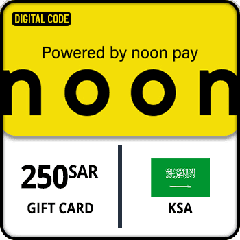 Noon Gift Card KSA 250 SAR