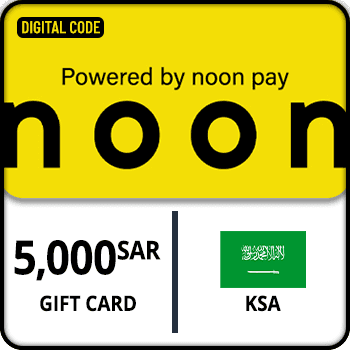 Noon Gift Card KSA 5000 SAR