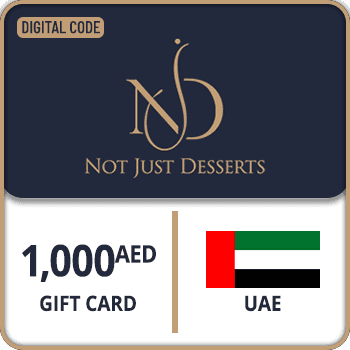 Not Just Desserts Gift Card UAE 1000 AED