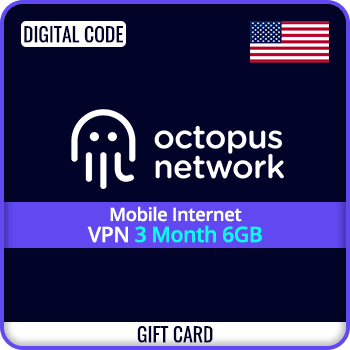 Octopus Networks Mobile Internet VPN 3 Months 6 GB
